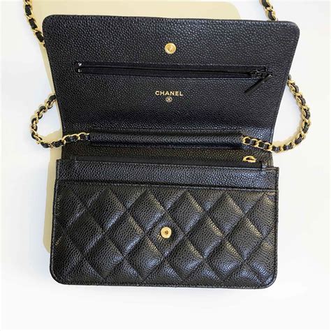 chanel quilted chain bag|chanel wallet on chain measurements.